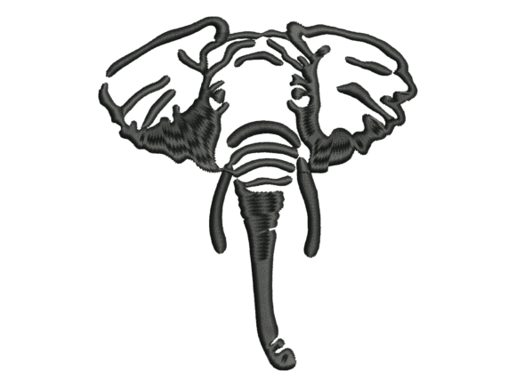 African Elephant Silhouette Embroidery: A Designer’s Review for Business Use