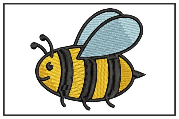 Cute Honeybee Embroidery Design: A Buzzworthy Branding Choice